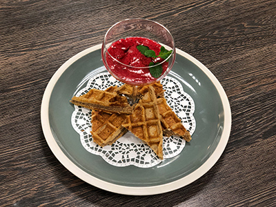 Waldfruchtsorbet
